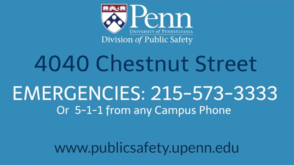 Penn Public Safety to Conduct UPenn Alert Drill