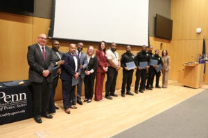 Penn Presbyterian security and personnel are honored