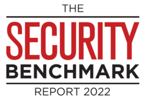 Text "The Security Benchmark Report 2022"